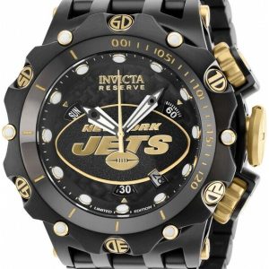 Invicta Nfl Herrklocka 36175 Svart/Stål Ø51 mm