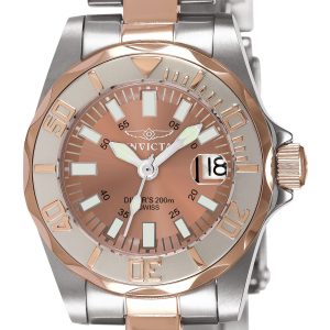 Invicta Pro Diver Damklocka 7067 Roséguldstonad/Stål Ø27 mm