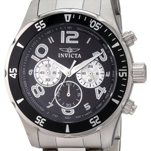 Invicta Pro Diver Herrklocka 12910 Svart/Stål Ø45 mm