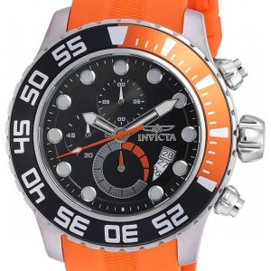 Invicta Pro Diver Herrklocka 19243 Svart/Gummi Ø51 mm