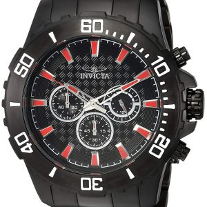 Invicta Pro Diver Herrklocka 22549 Svart/Stål Ø50 mm