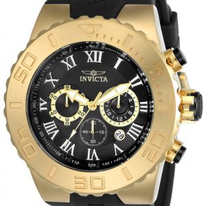 Invicta Pro Diver Herrklocka 24777 Svart/Gummi Ø51 mm