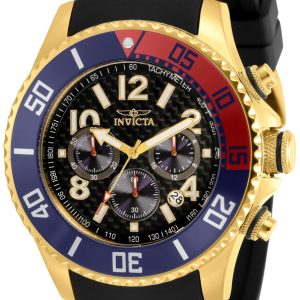 Invicta Pro Diver Herrklocka 29713 Svart/Gummi Ø48 mm