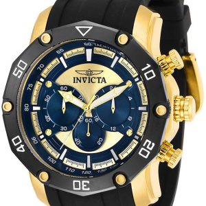 Invicta Pro Diver Herrklocka 30079 Flerfärgad/Gulguldtonat stål