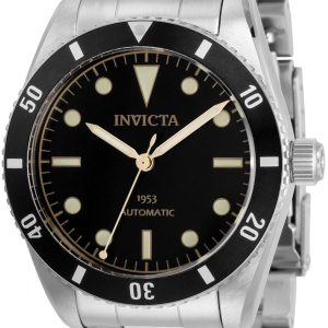 Invicta Pro Diver Herrklocka 31290 Svart/Stål Ø40 mm