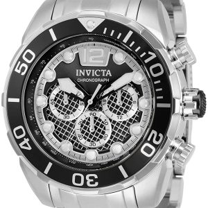 Invicta Pro Diver Herrklocka 33827 Svart/Stål Ø50 mm