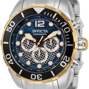 Invicta Pro Diver Herrklocka 33829 Blå/Stål Ø50 mm