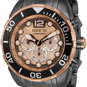 Invicta Pro Diver Herrklocka 33830 Roséguldstonad/Stål Ø50 mm