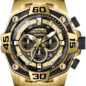 Invicta Pro Diver Herrklocka 33848 Gulguldstonad/Gulguldtonat stål