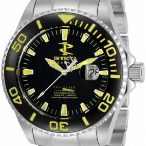 Invicta Pro Diver Herrklocka 34784 Svart/Stål Ø47 mm