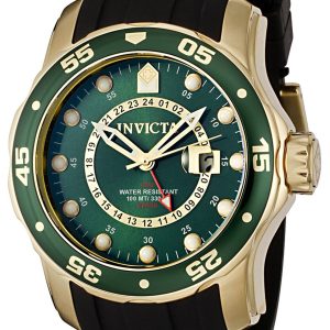 Invicta Pro Diver Herrklocka 6994 Grön/Gulguldtonat stål Ø48 mm