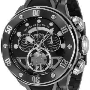 Invicta Reserve Herrklocka 33483 Svart/Gummi Ø54 mm