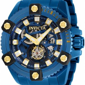 Invicta Reserve Herrklocka 33805 Blå/Stål Ø56 mm