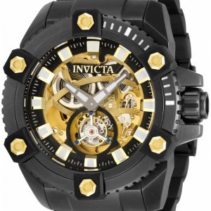 Invicta Reserve Herrklocka 33806 Svart/Stål Ø56 mm