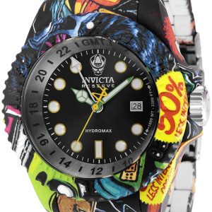 Invicta Reserve Herrklocka 36762 Svart/Stål Ø52 mm