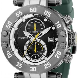 Invicta S1 Rally Herrklocka 34800 Svart/Gummi Ø48 mm