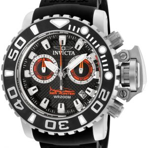 Invicta Sea Hunter Herrklocka 20472 Svart/Stål Ø50 mm