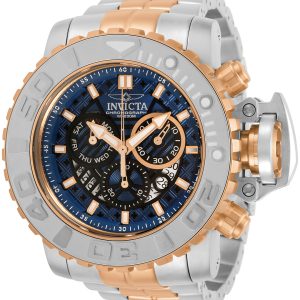 Invicta Sea Hunter Herrklocka 30910 Blå/Roséguldstonat stål Ø58 mm