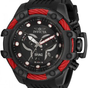 Invicta Shaq Herrklocka 33668 Svart/Stål Ø58 mm