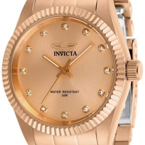 Invicta Specialty Damklocka 29513 Roséguldstonad/Roséguldstonat