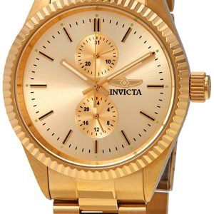 Invicta Specialty Herrklocka 29431 Champagnefärgad/Gulguldtonat