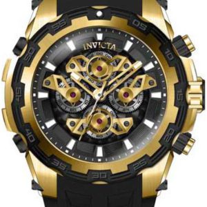 Invicta Specialty Herrklocka 34213 Svart/Gummi Ø50 mm