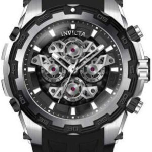 Invicta Specialty Herrklocka 34214 Svart/Gummi Ø50 mm