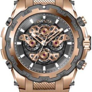 Invicta Specialty Herrklocka 34226 Grå/Roséguldstonat stål Ø50 mm