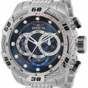 Invicta Speedway Herrklocka 34159 Blå/Stål Ø50 mm