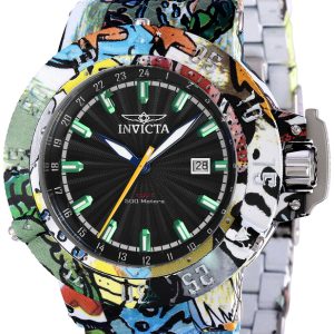 Invicta Subaqua Herrklocka 36747 Svart/Stål Ø50 mm