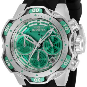 Invicta Venom Damklocka 33641 Grön/Gummi Ø44.4 mm