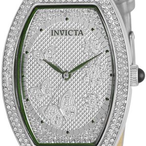 Invicta Wildflower Damklocka 31954 Silverfärgad/Satin