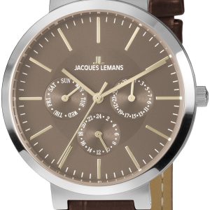 Jacques Lemans 1-1950E Milano Brun/Läder Ø38 mm