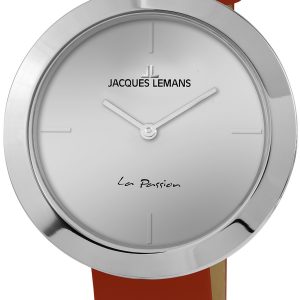 Jacques Lemans Damklocka 1-2031D La Passion Silverfärgad/Läder Ø37