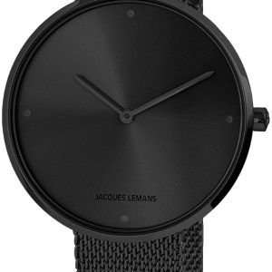 Jacques Lemans Design Damklocka 1-2056L Svart/Stål Ø36 mm