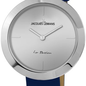 Jacques Lemans La Passion Damklocka 1-2031C Silverfärgad/Läder Ø37