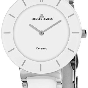 Jacques Lemans Monaco Damklocka 1-1947B Vit/Stål Ø30 mm