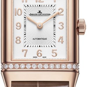 Jaeger LeCoultre Damklocka 2572570 Reverso Classic Vit/Läder