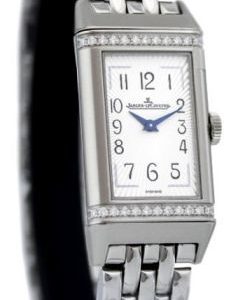 Jaeger LeCoultre Damklocka 3288120 Reverso Silverfärgad/Stål