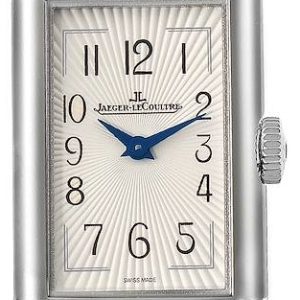 Jaeger LeCoultre Damklocka 3288420 Reverso Silverfärgad/Läder