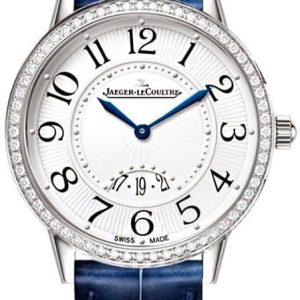 Jaeger LeCoultre Damklocka 3408530 Rendez-Vous Silverfärgad/Läder