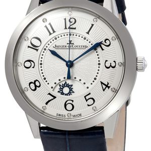 Jaeger LeCoultre Damklocka 3468410 Rendez-Vous Silverfärgad/Läder