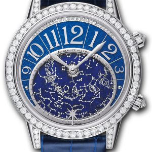 Jaeger LeCoultre Damklocka 3483590 Rendez-Vous Celestial Blå/Läder