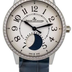 Jaeger LeCoultre Damklocka 3578420 Rendez-Vous Silverfärgad/Läder