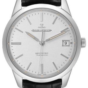 Jaeger LeCoultre Geophysic® True Second Stainless Steel Herrklocka