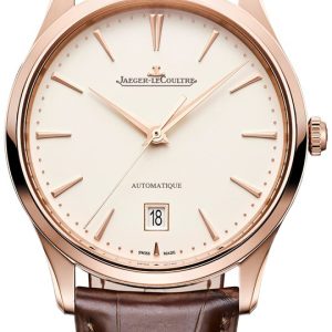 Jaeger LeCoultre Herrklocka 1232510 Master Ultra Thin Beige/Läder