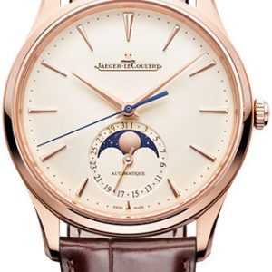 Jaeger LeCoultre Herrklocka 1362510 Master Ultra Thin Beige/Läder