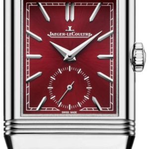 Jaeger LeCoultre Herrklocka 397846J Reverso Röd/Läder