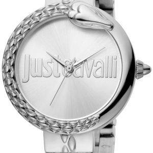 Just Cavalli 99999 Damklocka JC1L097M0065 Silverfärgad/Stål Ø32 mm