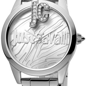 Just Cavalli 99999 Damklocka JC1L099M0055 Silverfärgad/Stål Ø32 mm